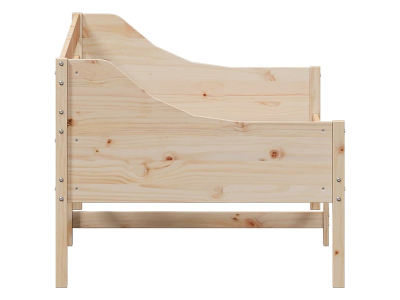  Lit simple- lit adulte -  lit de jour sans matelas 80x200 cm bois de pin massif  - Conforama D