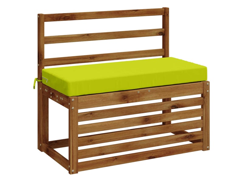 Coussin de banc, coussin d'assise, coussin de canapé soest 100 % polyester vert vif. 60 x 40 x 8 cm cf53766  - Conforama C