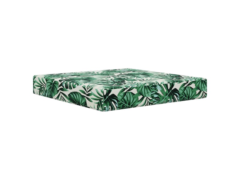 Coussin de canapé d'extérieur, coussin de chaise polyester motif feuilles cf54119 - Conforama D