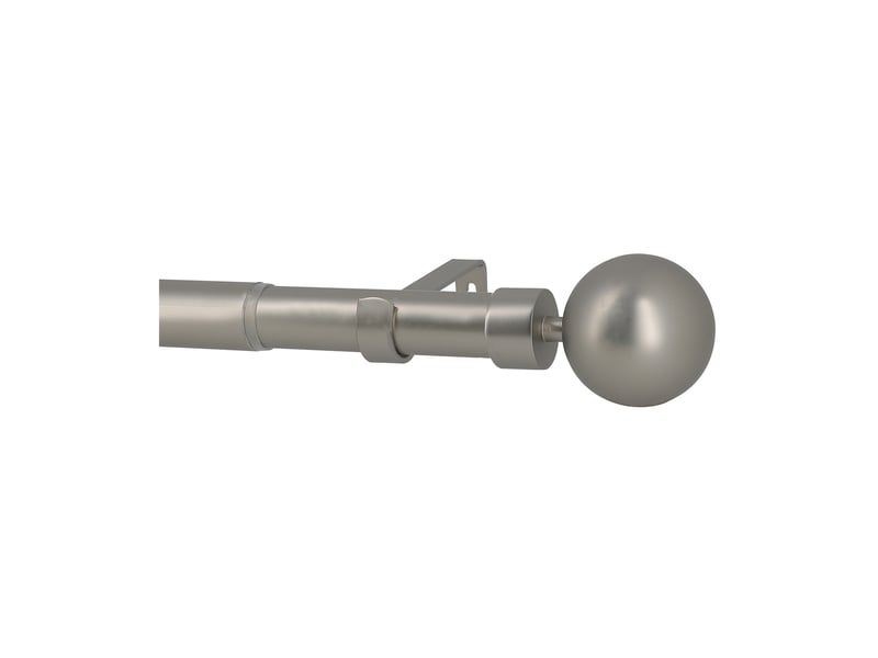  Kit tringle extensible en métal avec embout d1916 mm 200-360 cm  - Conforama B