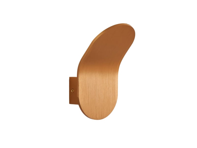  Petite applique doré brossé 18 cm avec éclairage indirect 6w - nils Nils - Conforama A