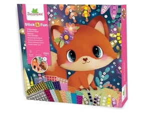 Stick'n fun - l mosaiques - les animaux doux