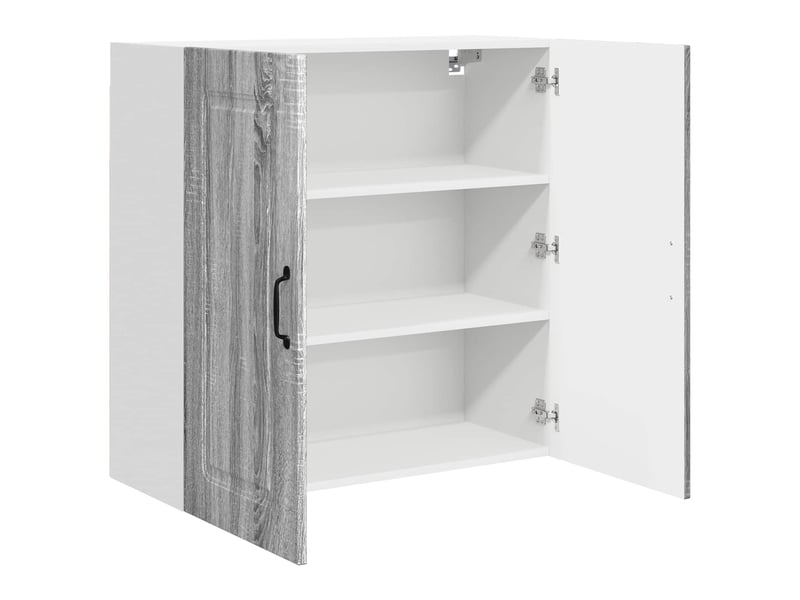  Meuble mural de cuisine | armoire de cuisine gris sonoma 80x31x80cm shl8111  - Conforama E