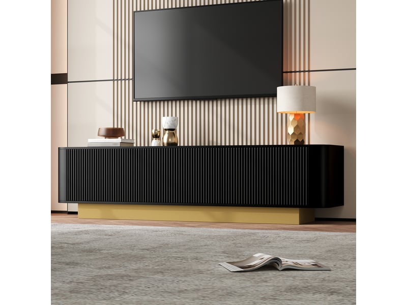  Lit capitonné 140x200 cm avec sommier à lattes et rangement, cadre en simili blanc, bandeau led intégré, lit coffre sans matelas  - Conforama D