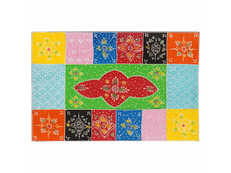  Boîte de rangement, coffre de rangement multicolore 60x40x40 cm  - Conforama E
