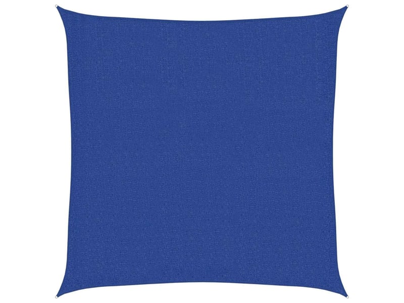  Voile d'ombrage - voile d'ombre - voile parasol 160 gm² bleu 2,5x2,5 m pehd  - Conforama A