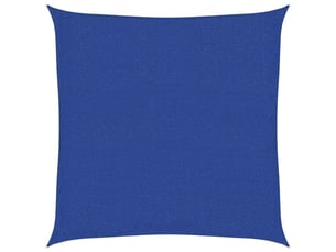 Voile d'ombrage - voile d'ombre - voile parasol 160 gm² bleu 2,5x2,5 m pehd