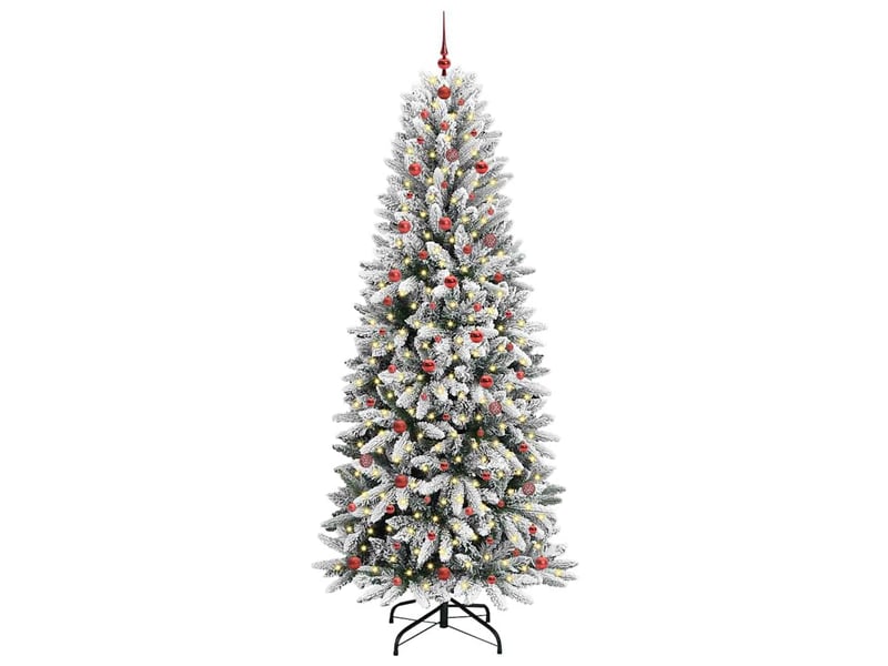 Sapin de noël - arbre de noël artificiel blanc 240 cm - Conforama C
