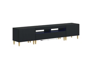 Meuble tv coloris noir 49 cm <strong></strong> <strong></strong>