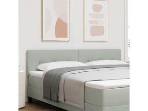 Tete de lit A poser largeur 180 cm <strong></strong> <strong></strong> argenté