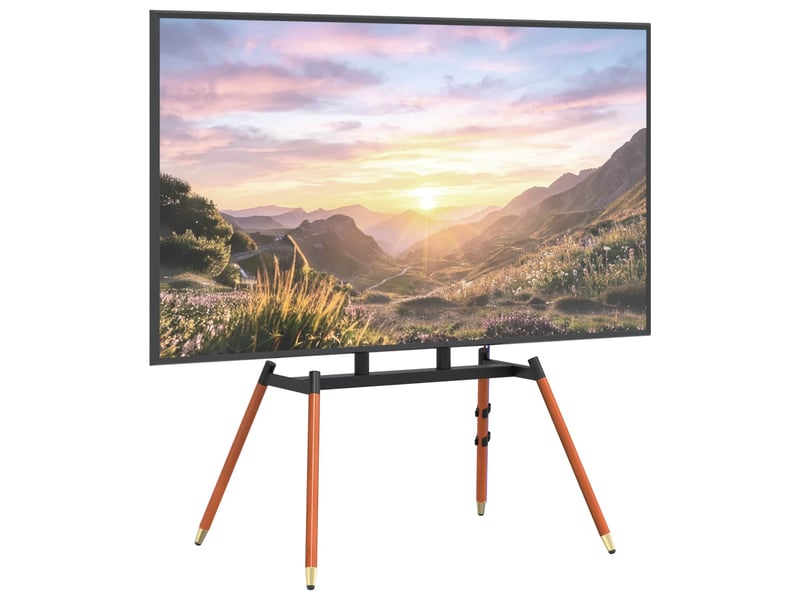  Support tv sur chevalet pour 37-86 inch screen 60 kg  - Conforama C