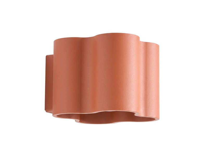  Applique ovio ocre rouge g9 aluminium moderne 10x12x14.5cm SL.3350 - Conforama A