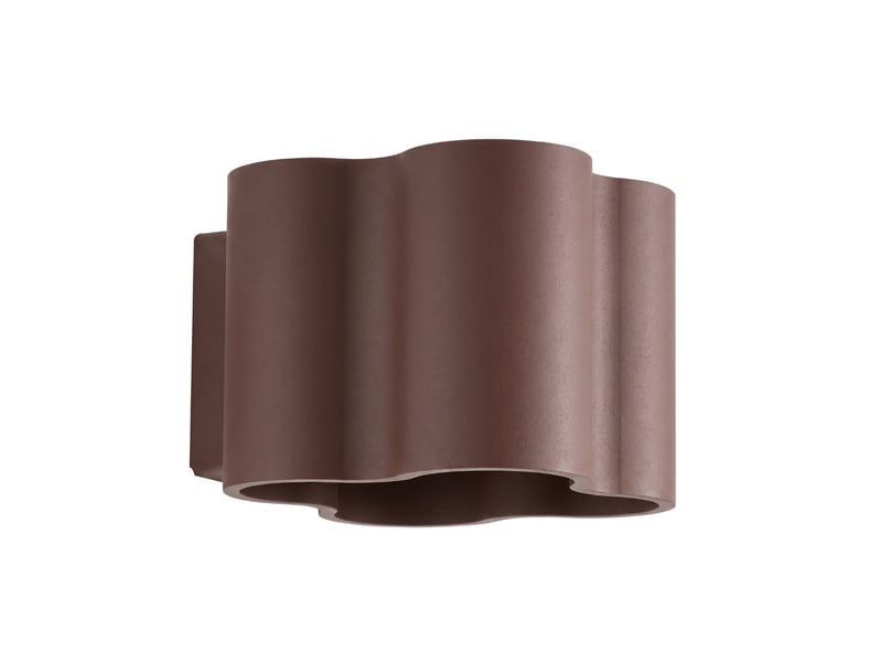 Applique ovio brune g9 aluminium moderne 10x12x14.5cm SL.3371 - Conforama A