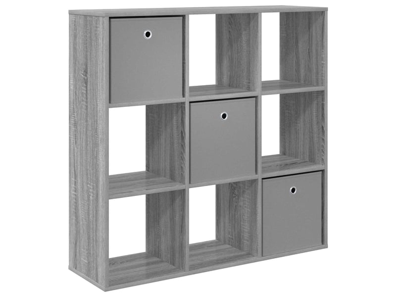  Buffet - bahut - meuble de rangement gris sonoma 102 x 31 x 99,5 cm  - Conforama A