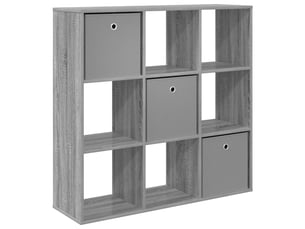 Buffet - bahut - meuble de rangement gris sonoma 102 x 31 x 99,5 cm