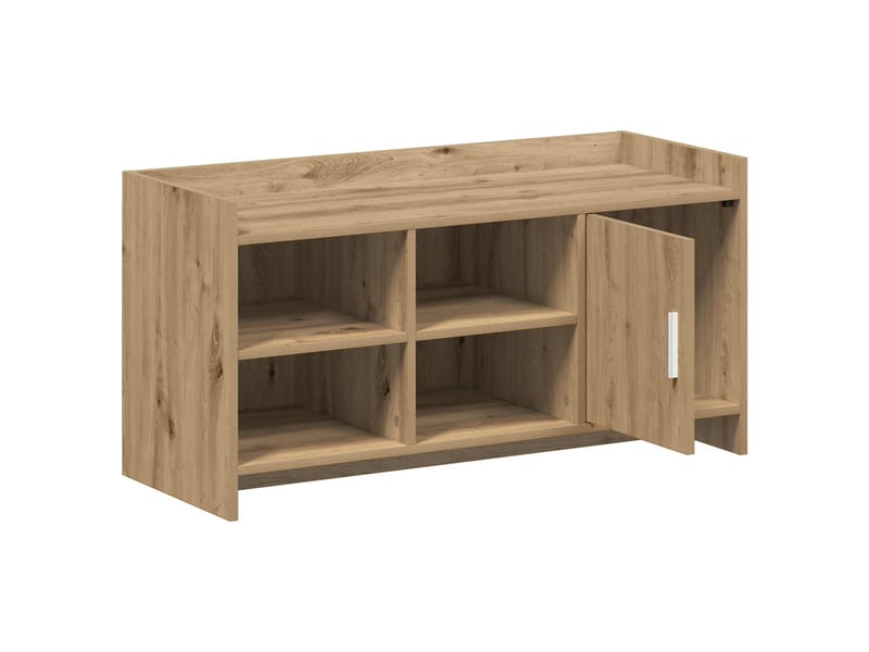  Banc à chaussures, meuble à chaussures 100x39,5x51 cm bois d'ingénierie  - Conforama D