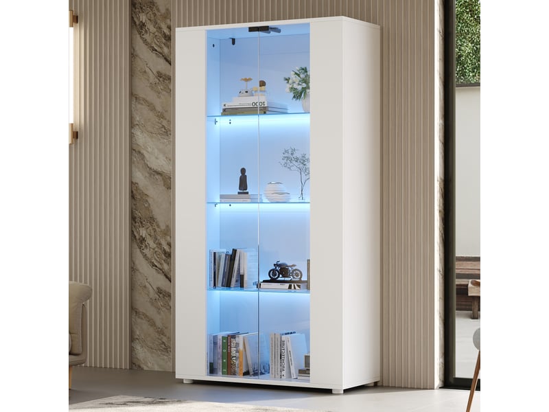  Lit banquette rembourré 90x190 cm gris foncé, avec éclairage led, prises et nombreux compartiments de rangement, convertible  - Conforama D