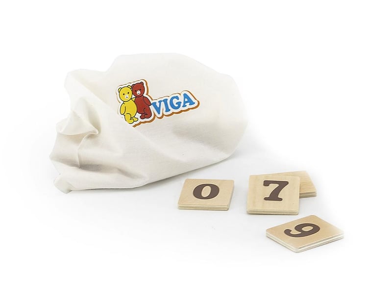  Horloge d'apprentissage viga 44547 - bois, lecture de l'heure 6971608445477 - Conforama C