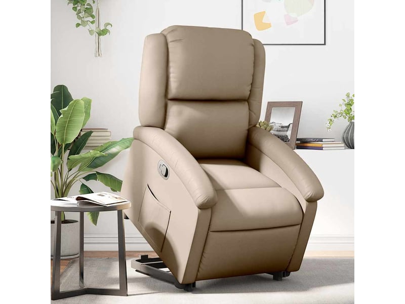  Fauteuil inclinable salon, fauteuil relax cappuccino similicuir shl77916  - Conforama B
