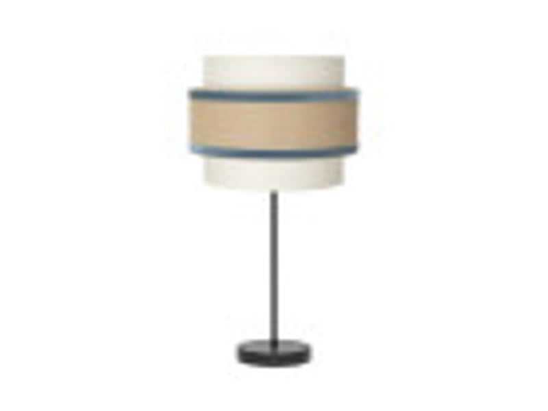  Lampe à poser fabrilamp cornalina beigebleu 1 x e27 64 x 30 x 30 cm 246971108 - Conforama B
