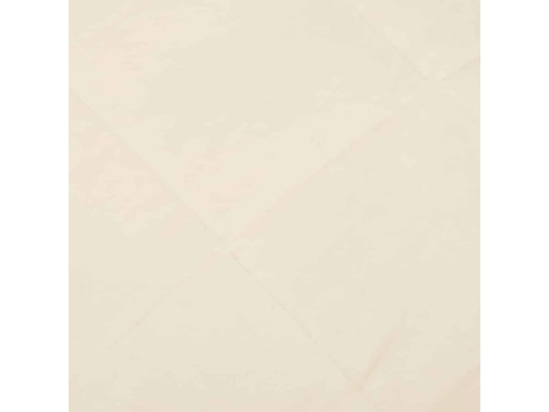  Couverture lestée adulte crème clair 155x220 cm 7 kg tissu shl26904  - Conforama D