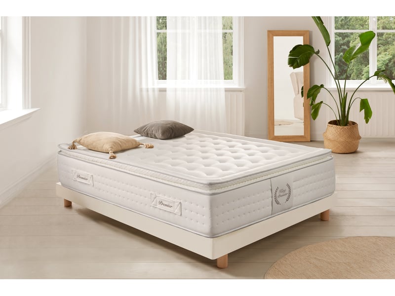  Matelas king premier spring - 110x190 cm - fermeté élevée- moonia  - Conforama B