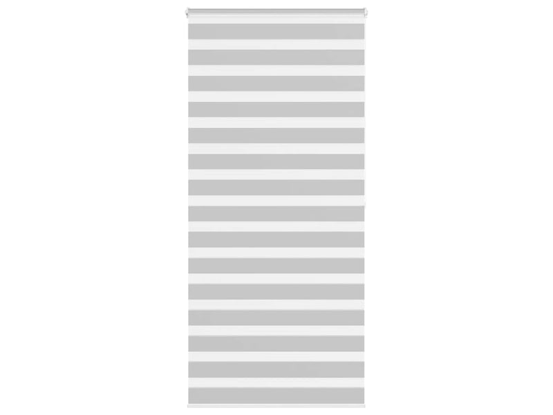  Store zèbre, store de fenêtre gris clair largeur du tissu 110,9 cm polyester cf48446  - Conforama B