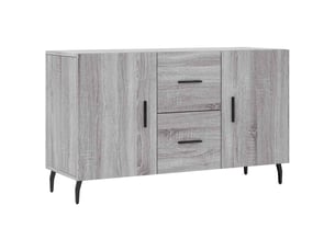 Buffet - bahut - meuble de rangement sonoma gris 100x36x60 cm bois d'ingénierie