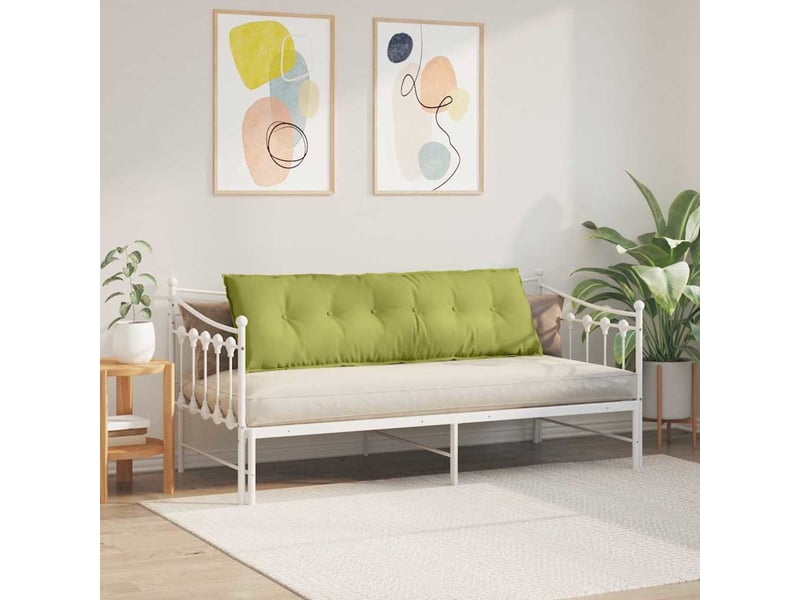  Coussin de dos, coussin de dossier vert clair 160 x 19 x 50 cm tissu cf55048  - Conforama D