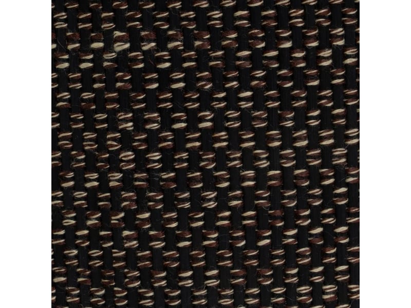  Lot de 4 paniers de rangement ronds en bambou tressé et tissu noir,corbeilles multi-usages décoratives  - Conforama E