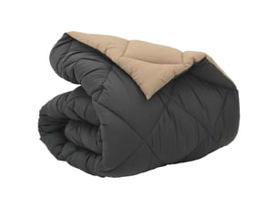 Duvet d'hiver - couette 135 x 200 cm 450 gsm microfibre (100% polyester)