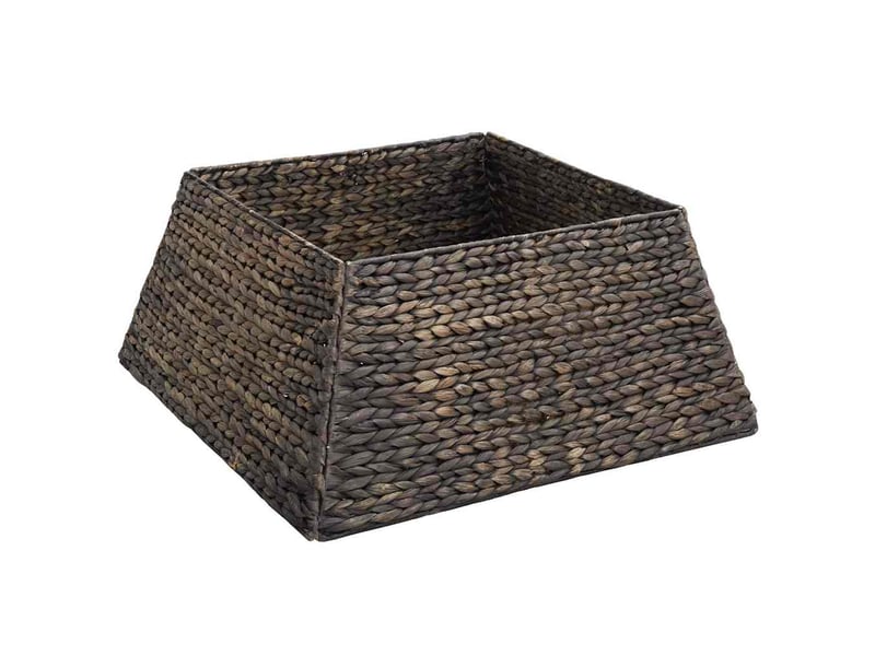  Collier de sapin de noël carré noir 60 x 60 x 28 cm  - Conforama A