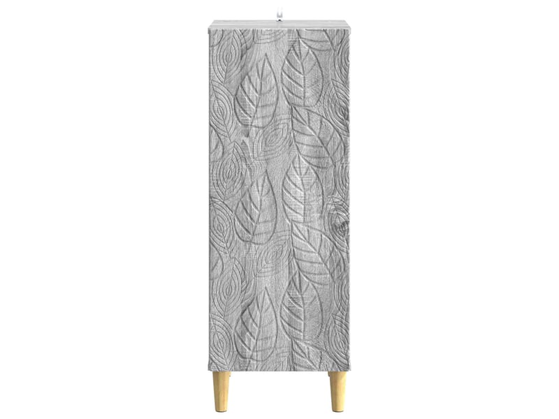  Buffet - bahut - meuble de rangement sonoma gris 33 x 34,5 x 90 cm bois d'ingénierie  - Conforama D