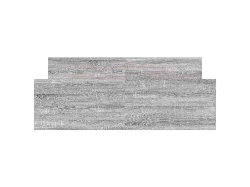  Lit double- lit adulte -  cadre de lit sans matelas sonoma gris 135x190 cm  - Conforama C