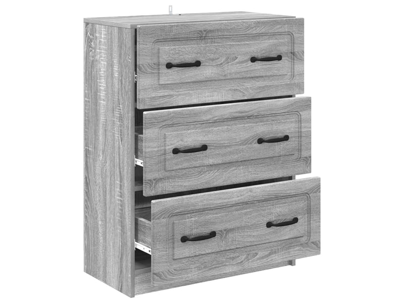  Armoire de rangement bureau, armoire à tiroirs 66 x 34,5 x 87 cm bois d'ingénierie shl9367  - Conforama E