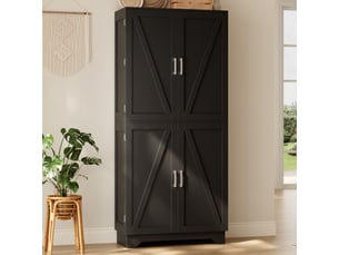 Etagère coloris noir  80x40x180cm