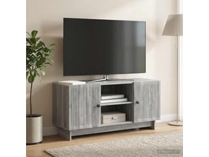 Meuble tv coloris gris 102 cm <strong></strong>  <strong></strong>