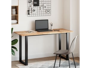 Dessus de meuble de salle de bain non traité bois d'acacia shl9398