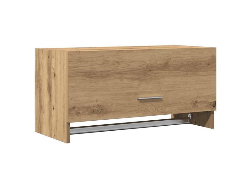  Armoire en chêne artisanal 70x32,5x35 cm bois d'ingénierie  - Conforama A