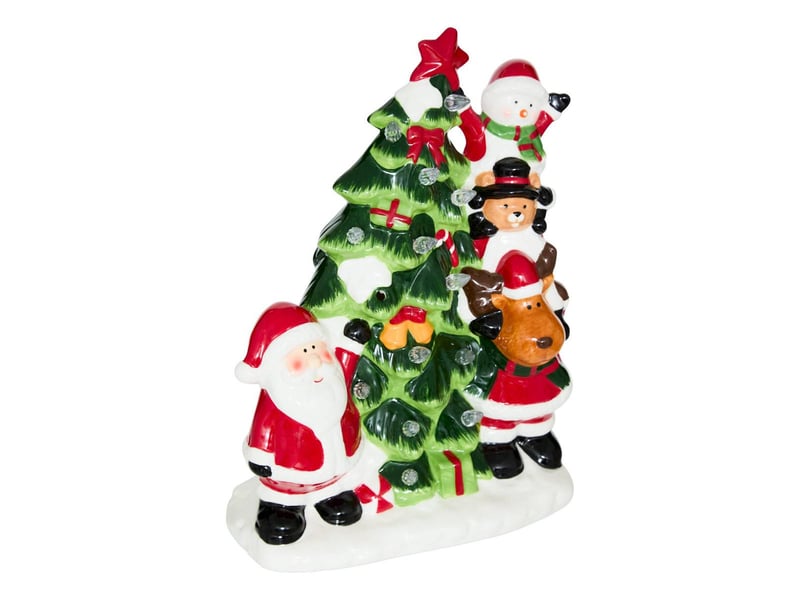  Sapin ceram led renne pn h32  - Conforama A