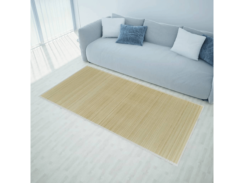  Tapis rectangulaire en bambou naturel 120 x 180 cm - comfortxl 241334 - Conforama B