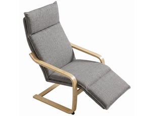 Fauteuil fixe  PANGIVO Tissu gris