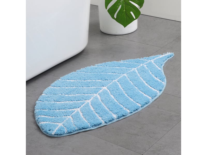  Tapis bain enfant sécurisé forme naturelle feuille antidérapant absorbant rapide douche salle de bain doudou-4060cm  - Conforama A