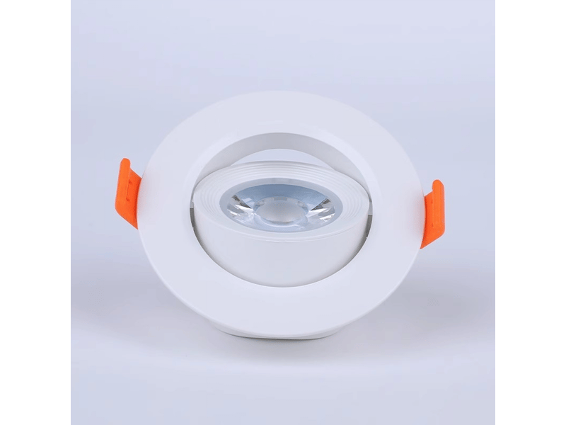  Spot led – adapté aux salles de bain, cuisines,. – diamètre de la face: 99 mm, diamètre d'encastrement: 85–89 mm, lumière blanc froid – lot de 5  - Conforama B