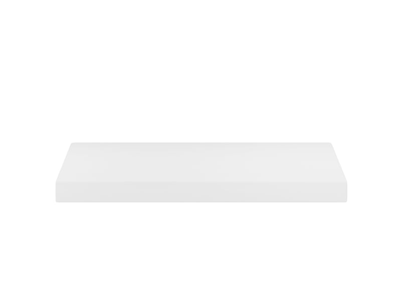  Matelas h3 blanc 140 x 200 cm, antidérapant avec poignées, certifié oeko-tex  - Conforama A