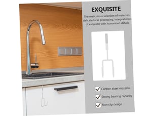 4pièces crochet de porte sans perçage pour suspendre manteaux sacs vêtements chapeaux écharpes sur armoire placard, blanc