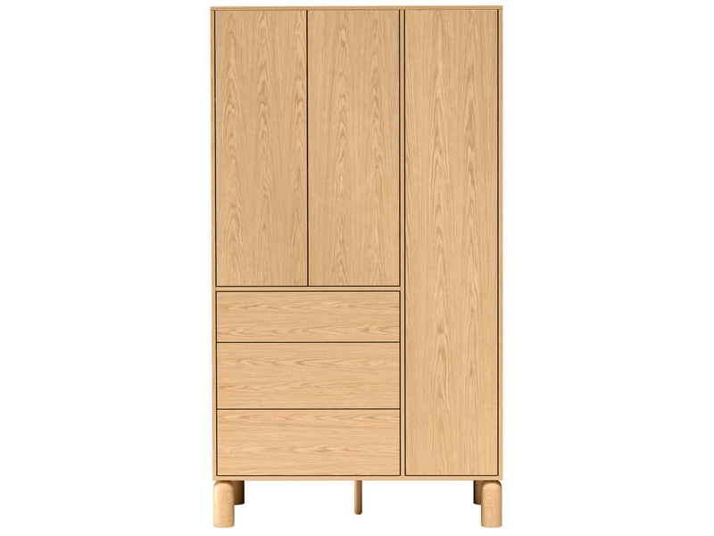  Selsey sanden - armoire - 110 cm - chêne bookmatch Sanden - Conforama A