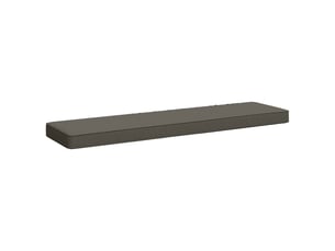 Coussin de banc, coussin d'assise, coussin pour chaisecanapé 1 pièce vught 100 % polyester gris cf51889