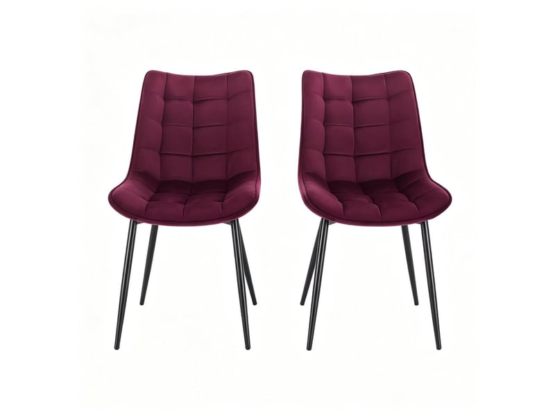  Chaise de salle à manger style élégant chaise repas qualité supérieure garnissage confortable confort d'assise et design soigné  - Conforama A