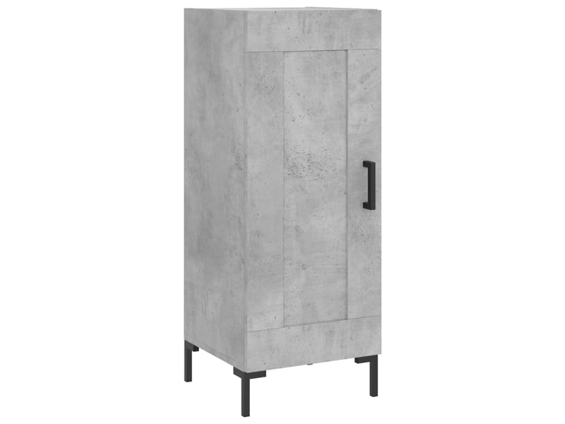  Buffet - bahut - meuble de rangement gris béton 34,5x34x90 cm bois d'ingénierie  - Conforama A